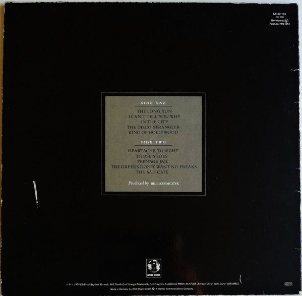 Eagles  The Long Run Gatefold