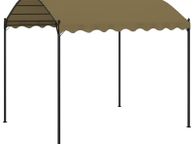 main image for ad Gazebo 4x3x2.6 m Taupe 180 g/sqm