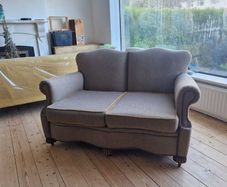 C.1930s sofa, reupholstered