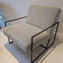 Contemporary Grey Chair Image 3