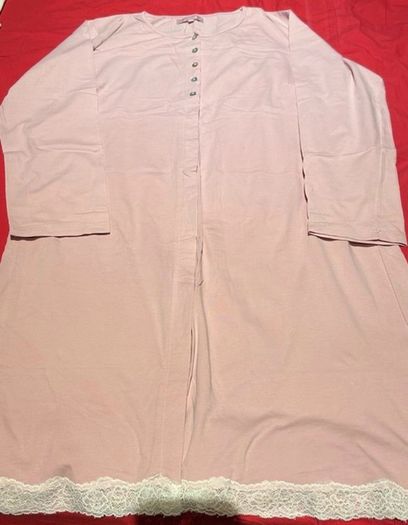 Maternity & Nursing Nightdress + Robe