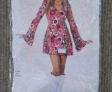 Halloween Fancy Dress Adult Costume 'Feelin Groovy' 70s