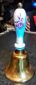 Brass hand bell 20cm