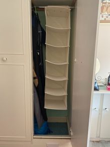 Hanging Closet 6 shelf