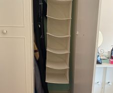 Hanging Closet 6 shelf