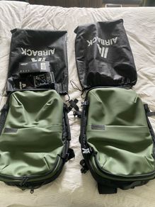 Travel Airback Backpacks and Pump
