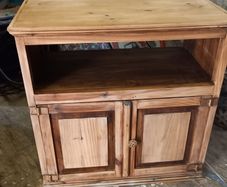 Tv / console stand wood