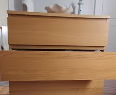 Perfect condition deep chest of drawers