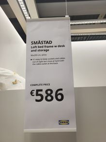Ikea Smastad Loft Bed with Desk