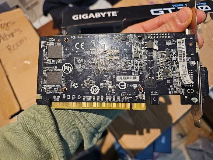 Gigabit GT 710 1gb GDDR 5
