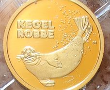 Germany 20 Euro Gold (.9999) Uncirculated Coin 2022 - Grey Seal - Return of Wildlife