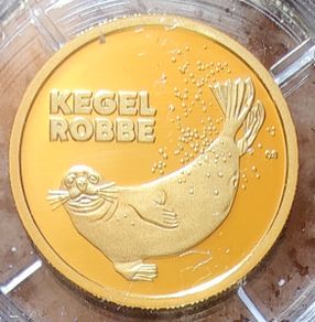Germany 20 Euro Gold (.9999) Uncirculated Coin 2022 - Grey Seal - Return of Wildlife