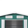 8Ft x 8Ft Green Metal Tool Shed (FREE POSTAGE) Image 3