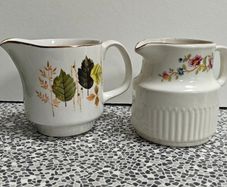 Pair of Arklow and Doherty Pottery Creamer Jugs