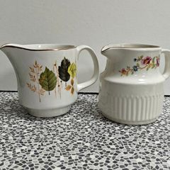 Pair of Arklow and Doherty Pottery Creamer Jugs