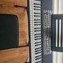 Barely used 61 keys  keyboard with stand and stool in perfect condition, model no SM-61K Image 2
