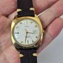 Vintage Automatic Timex Watch Gold Plated 1970s Image 4