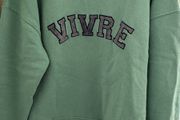 Gallery Vivre Green Sweatshirt