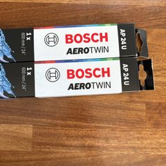 Bosch wipers Aerotwin AP24U