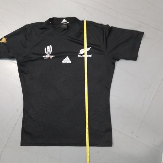 New Zealand (L) All Blacks Rugby Jersey Shirt adidas Kiwi Large World Cup 2019 Japan