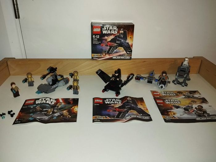 Lego Star Wars  Microfighters & Resistance Battle Pack Lot