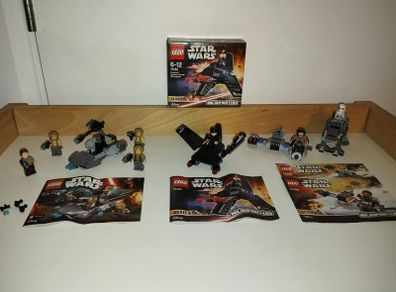 Lego Star Wars  Microfighters & Resistance Battle Pack Lot