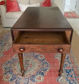 Victorian mahogany drop-leaf table