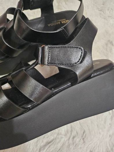 Black platform Sandals EU41