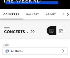 The Weeknd x 4 Pitch Standing (Sat 22nd)