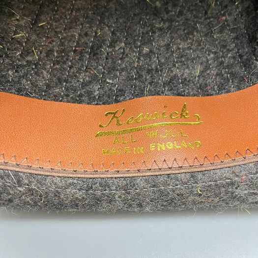 Failsworth Trilby Keswick Hat Vintage Wool Hat with Feather - 100% Wool - 59cm