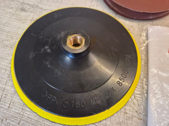 ENEACRO Polisher, Rotary Car Buffer Polisher Waxer, 1200W 180/150 mm