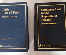 Two Vintage Legal Law Books