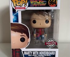 Funko POP! Back To The Future - Marty With Hoverboard Special Edition #964