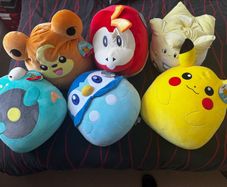 Squishmallows Pokemon x6