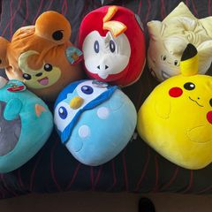 Squishmallows Pokemon x6