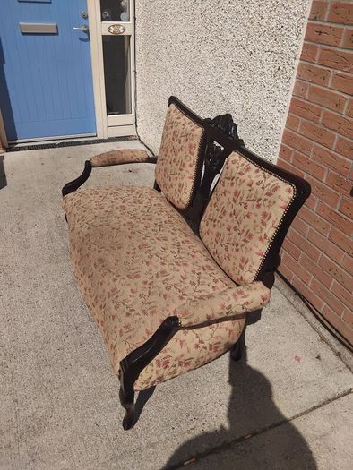 edwardian /victorion parlour settee