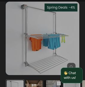 Wall Mounted Clothes Horse