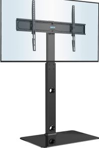NEW SALE | Floor Stand for 30-70 inch LED LCD OLED Plasma Flat Curved TVs, Height Adjustable Tall TV Stand with Brackets up to 40kg, Max VESA 600x400mm