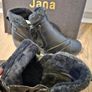 Jana - Twin Zip Ankle autumn winter Boots Black  Cosy Soft Flex German quality Size 4 UK4 37 EU NEW & Boxed RRP 70 last pair Image 7