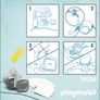 Playmobil Nose & Mouth Mask Medium Grey Image 7