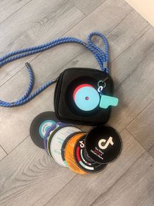 TikTok leather purse