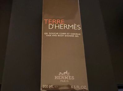 Terre D'Hermes Hair & Body Shower Gel 200ml (New)