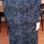 beautiful new zara black and green lace dress Image 2