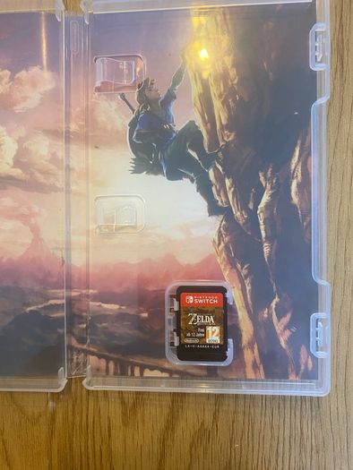 The Legend of Zelda Breath of the Wild Nintendo Switch game