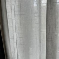 Cotton sheer curtain 145x250 ikea new