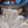 RCR Eagle cut glass Clock Image 4