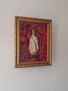 Vintage Child of Prague Shadow Box