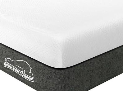 3FT Single Memory Foam Mattress Medium with Soft Fabric 90x190x13cm