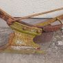Two vintage ploughs Image 3