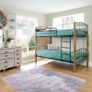 Sturdy Wooden & Metal Bunk Bed Easily Splits into 2 Single Beds! Image 2